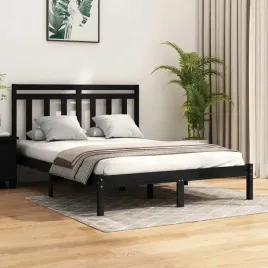 vidaxl-rama-lozka-czarna-lite-drewno-140x190-cm