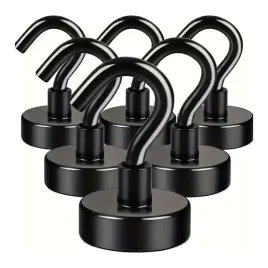 uchwyt-magnetyczny-haczyk-25x8mm-czarny-magnes-hunter-udzwig-22-kg-5szt