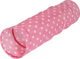 knorrtoys-55142-tunel-do-gry-pink-white-stars