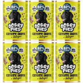 dobry-pies-czysty-indyk-kolagen-karma-monoproteinowa-6x-400g