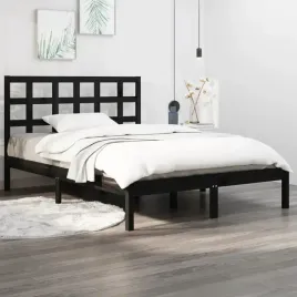 vidaxl-rama-lozka-czarna-lite-drewno-140x190-cm