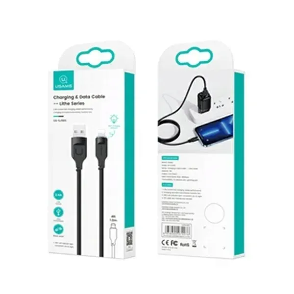 kabel-przewod-usb-lightning-120cm-usams-lithe-marka-usams