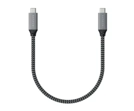 kabel-satechi-usb-c-100w-40gbps-25cm-szary-do-ladowania-i-transferu-danych