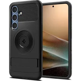etui-spigen-slim-armor-mag-magsafe-do-galaxy-s25-czarne-pancerna-obudowa
