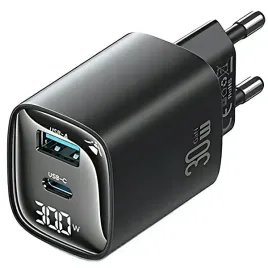 ladowarka-sieciowa-usams-cc229-30w-usb-a-usb-c-gan-czarna-do-telefonow