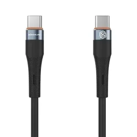 kabel-nillkin-data-cable-flowspeed-silicon-usb-c-usb-c-pd-60w-czarny