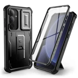 etui-tech-protect-kevlar-cam-do-samsung-galaxy-s25-czarne-odporna-obudowa
