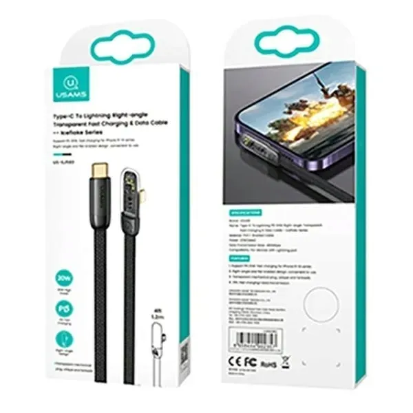 kabel-przewod-usams-iceflake-usb-c-lightning-200cm-certyfikat-ce