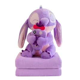 fioletowy-pluszowy-stitch-40-cm-maskotka-z-kocykiem-i-przytulanka