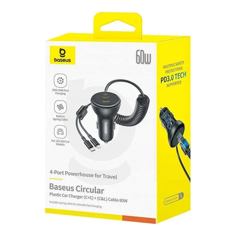 ladowarka-samochodowa-baseus-60w-2xusb-c-do-iphone-usb-c-lightning-czarna