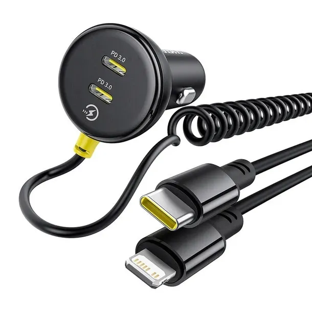 ladowarka-samochodowa-baseus-60w-2xusb-c-do-iphone-usb-c-lightning-czarna-liczba-urzadzen-ladowanych-jednoczesnie-4