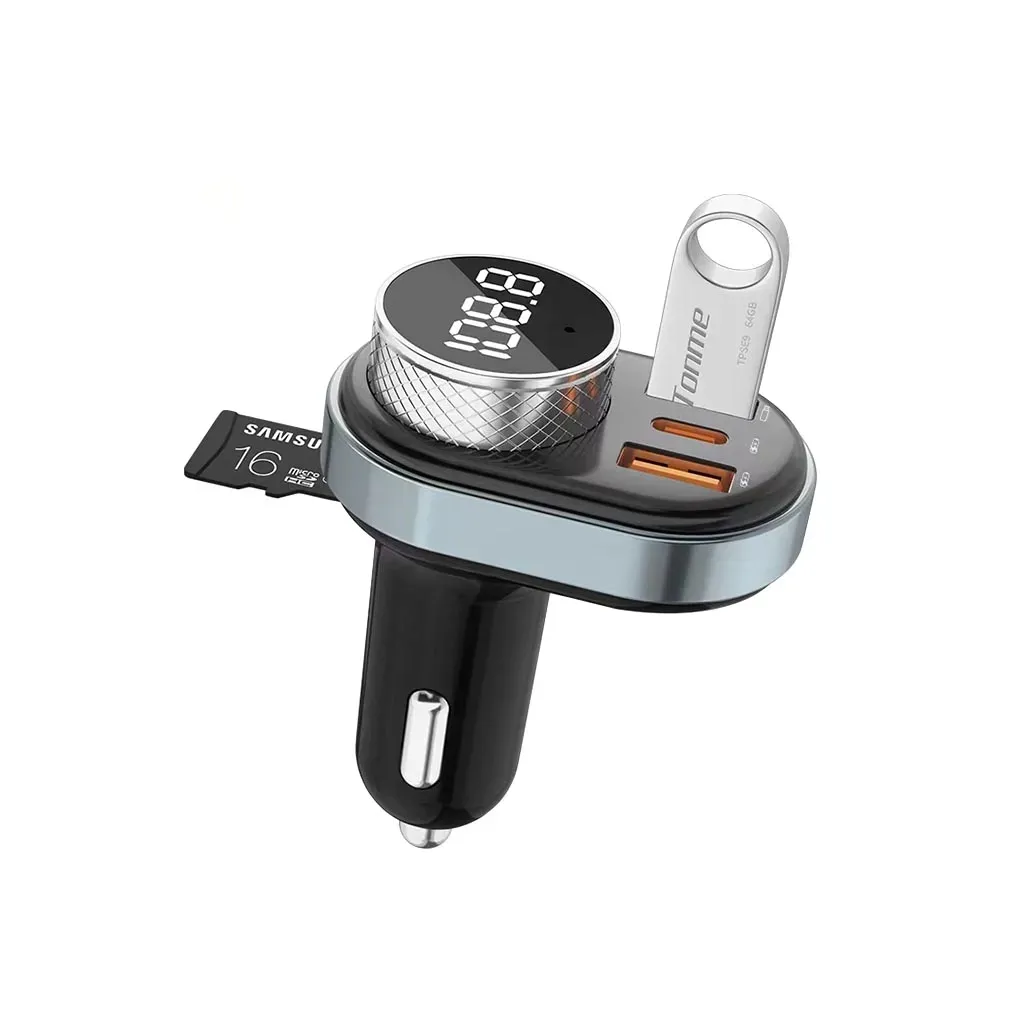 transmiter-fm-awei-c-843-bluetooth-5-0-mp3-1xusb-a-1xusb-c-czarny
