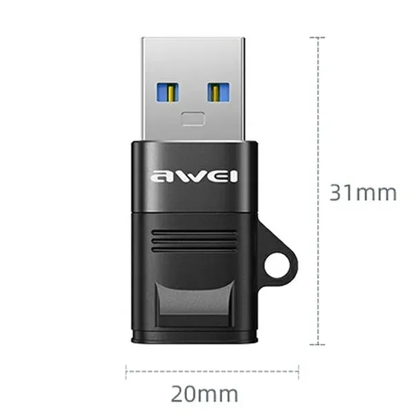 adapter-awei-cl-13-usb-c-do-usb-a-przejsciowka