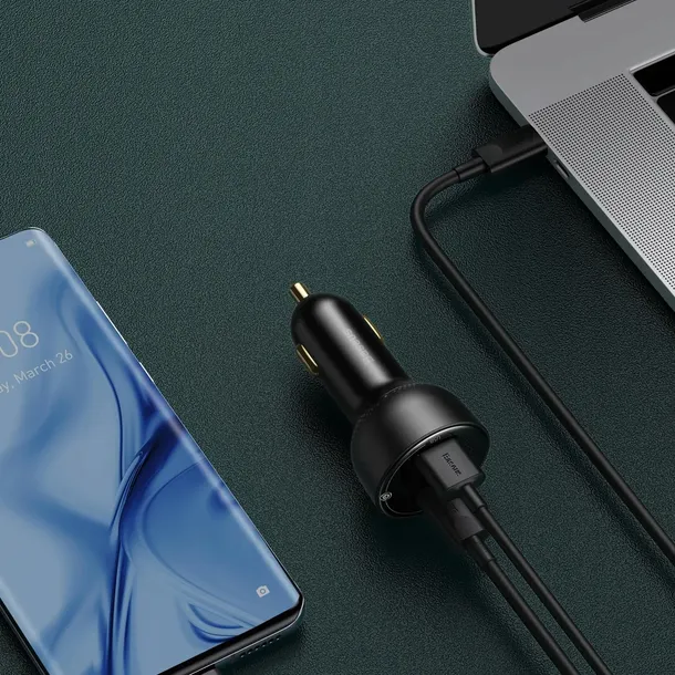 ladowarka-samochodowa-baseus-100w-usb-a-usb-c-qc-marka-baseus