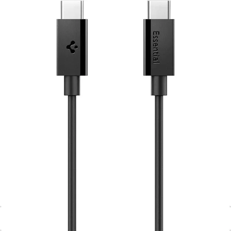 kabel-usb-c-usb-c-spigen-eb6010cc-essential-usb-c-cable-60w-100cm-black