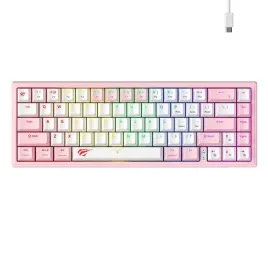 klawiatura-mechaniczna-gamingowa-havit-kb874l-rgb-rozowo-biala