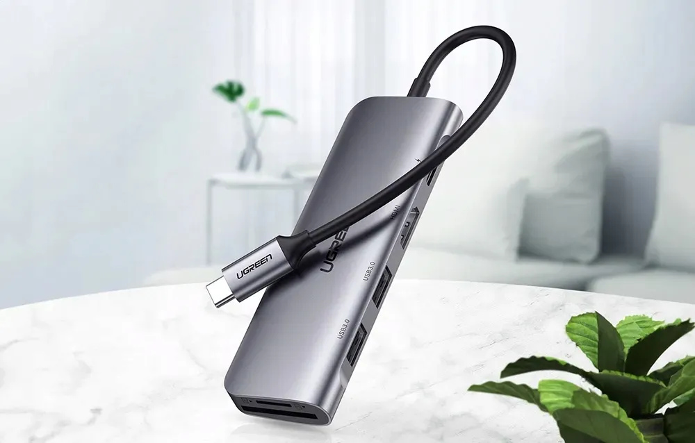 adapter-ugreen-cm195-hub-usb-c-do-hdmi-2xusb-a-3-0-sd-tf-pd