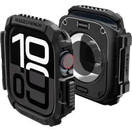 etui-spigen-rugged-armor-do-apple-watch-10-46mm-czarny-matowy-wytrzymale