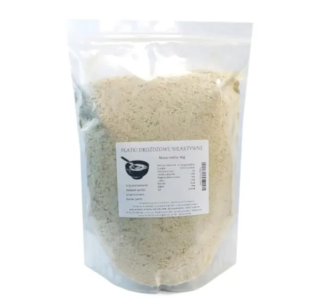 PŁATKI DROŻDŻOWE drożdże nieaktywne 1kg ECOBI