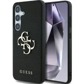 etui-guess-grained-do-samsung-galaxy-s25-plus-czarne-skorzane-premium