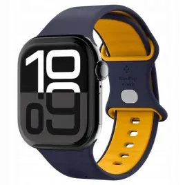 pasek-spigen-nano-pop-do-apple-watch-6-7-8-9-10-se-40-41mm-granatowy
