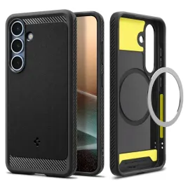 etui-spigen-rugged-armor-magsafe-do-samsung-galaxy-s25-plus-czarne-matowe