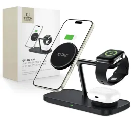 tech-protect-ladowarka-bezprzewodowa-3w1-magsafe-qi-15w-czarna-do-iphone
