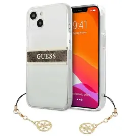 etui-do-iphone-13-mini-guess-4g-stripe-brown-clear