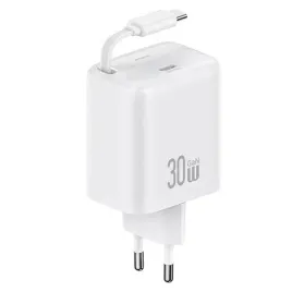 ladowarka-sieciowa-usams-30w-usb-c-z-kablem-zwijanym-pd-qc-bialy