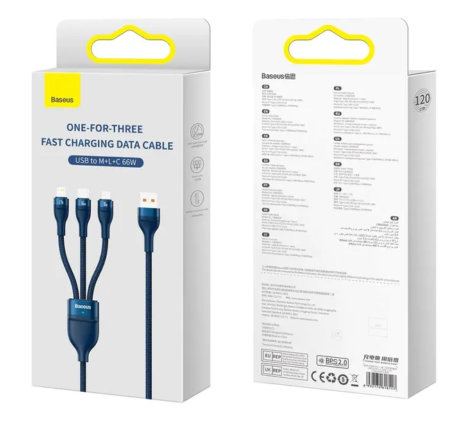 kabel-3w1-baseus-flash-2-usb-c-microusb-lightning-66w-1-2m-niebieski-zgodnosc-ze-standardem-quick-charge-1-0-quick-charge-2-0-quick-charge-3-0