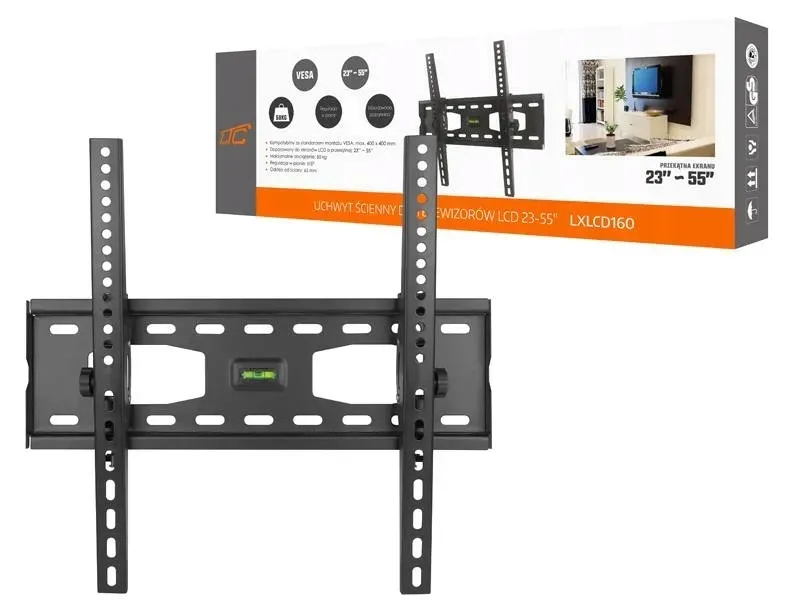uchwyt-scienny-do-lcd-ltc-lxlcd160-23-55-max-50kg-stan-nowy