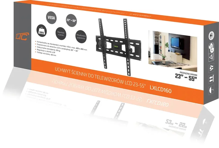 uchwyt-scienny-do-lcd-ltc-lxlcd160-23-55-max-50kg-certyfikat-ce