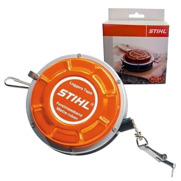tasma-miernicza-metalowa-25m-do-pomiarow-w-lesie-stihl-waga-z-opakowaniem-0-6-kg