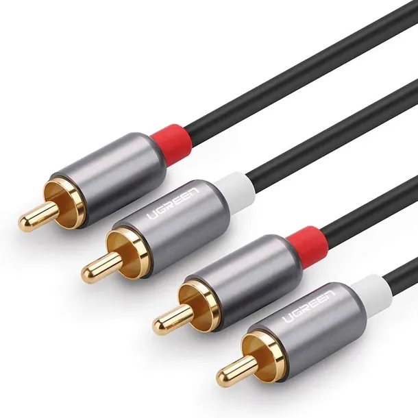 przewod-2rca-cinch-do-2rca-cinch-ugreen-5m-czarny-stan-nowy-waga-z-opakowaniem-0-2-kg