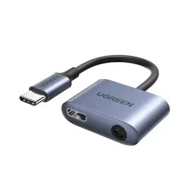 adapter-przejsciowka-audio-usb-c-usb-c-mini-jack-3-5mm-szary-ugreen
