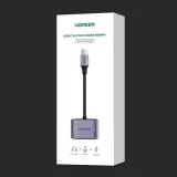adapter-przejsciowka-audio-usb-c-usb-c-mini-jack-3-5mm-szary-ugreen-stan-opakowania-oryginalne