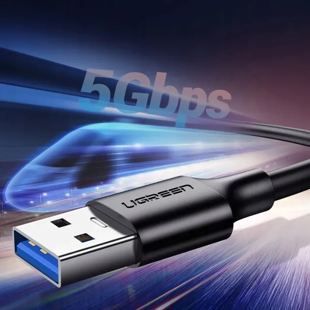kabel-przewod-usb-a-3-0-usb-c-3a-0-5m-czarny-ugreen-stan-opakowania-oryginalne