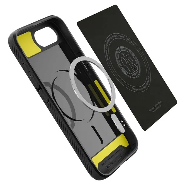 etui-case-na-iphone-16e-rugged-armor-magsafe-czarne-spigen-stan-opakowania-oryginalne