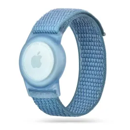 2-x-etui-nylonowy-pasek-opaska-dla-dziecka-do-apple-airtag-2021-2025-bl