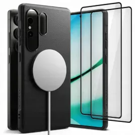 2-x-ringke-matowe-etui-case-cover-magsafe-do-galaxy-s25-ultra-2-pak-szklo