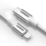 kabel-przewod-usb-c-iphone-lightning-mfi-1m-srebrny-ugreen-kolor-srebrny