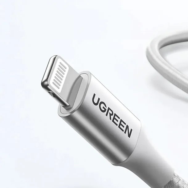 kabel-przewod-usb-c-iphone-lightning-mfi-1m-srebrny-ugreen-konstrukcja-oplot