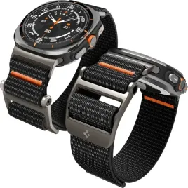 2-x-spigen-wygodny-nylonowy-pasek-do-galaxy-watch-ultra-2024-2025-47mm
