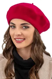 vivisence-7073-damski-z-antenka-cieply-welna-czerwony-elegancki-beret