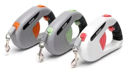 2-x-smycz-automatyczna-dla-psa-tasma-blokada-75kg-5-metrow-szara-zielona