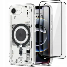 2-x-spigen-ultra-hybrid-obudowa-etui-case-tpu-magsafe-iphone-16e-2-pak-sz