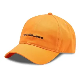 calvin-klein-czapka-z-daszkiem-pomaranczowy-rozmiar-uniwersalny
