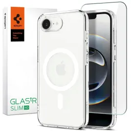 2-x-spigen-przezroczyste-sztywne-etui-do-magsafe-na-iphone-16e-szklo-glas