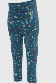 hummel-legginsy-dzieciece-turkusowe-wzor-74-pue