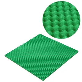 panel-akustyczny-wygluszajacy-miekki-gofry-fale-sinusoida-50x50-2cm-zielone